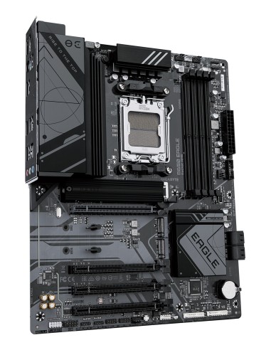 GIGABYTE B650 EAGLE Placa base - AMD Ryzen serie 9000, VRM de 12+2+2 fases, hasta 7600 MHz DDR5 (OC), 1xPCIe 5.0 + 2xPCIe 4.0