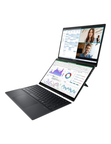 ASUS Zenbook Duo OLED UX8406CA-QL336W - Ordenador Portátil 14" WUXGA (Intel Core Ultra 7 255H, 32GB RAM, 1TB SSD, Arc 140T,