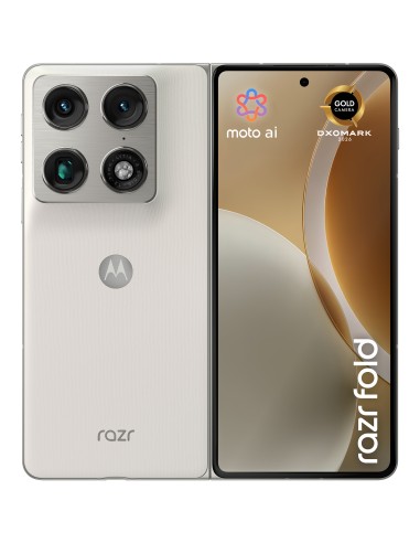 Motorola razr fold 20,6 cm (8.09") SIM doble Android 16.0 5G USB Tipo C 16 GB 512 GB 6000 mAh Blanco