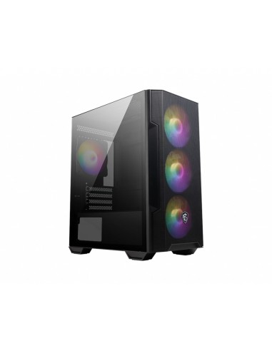 MSI MAG Forge M100R Micro Torre Negro, Transparente