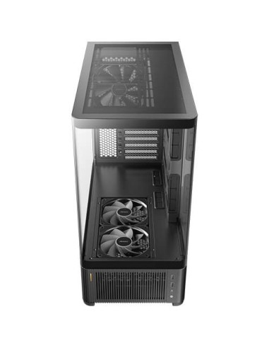 Antec C6 Curve Air Midi Tower Negro, Transparente
