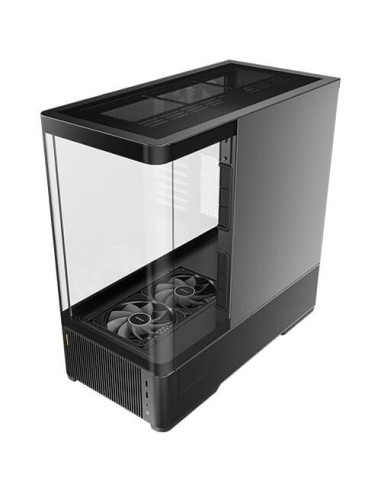 Antec C6 Curve Air Midi Tower Negro, Transparente