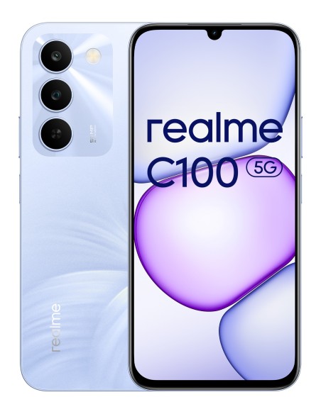 realme C100 5G 17,3 cm (6.8") SIM doble Android 16.0 USB Tipo C 4 GB 256 GB 6600 mAh Púrpura