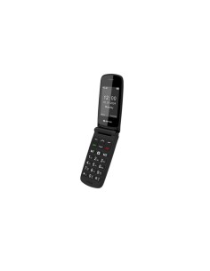 Denver BAS-24800L teléfono móvil 6,1 cm (2.4") Negro Teléfono para personas mayores