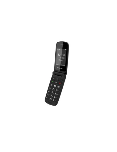 Denver BAS-24800L teléfono móvil 6,1 cm (2.4") Negro Teléfono para personas mayores