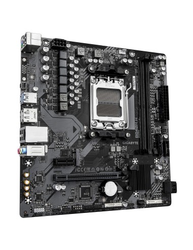 GIGABYTE B840M H Placa Base - Procesadores AMD Ryzen 9000, VRM de 5+2+2 fases, hasta 7200MHz DDR5 (O.C), 1xPCIe 4.0 M.2, LAN