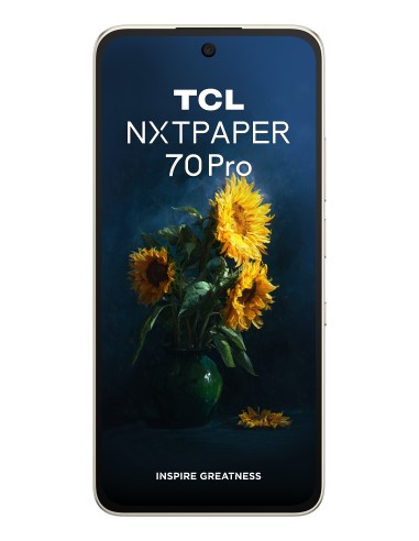 TCL 70 NXTPAPER Pro 17,5 cm (6.9") SIM doble Android 16.0 5G USB Tipo C 8 GB 256 GB 5200 mAh Oro