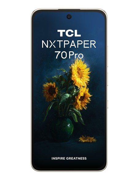 TCL 70 NXTPAPER Pro 17,5 cm (6.9") SIM doble Android 16.0 5G USB Tipo C 8 GB 256 GB 5200 mAh Oro