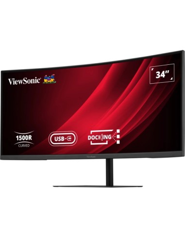 Viewsonic VG3419C-2 pantalla para PC 86,4 cm (34") 3440 x 1440 Pixeles UltraWide Quad HD LED Negro
