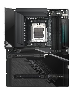 GIGABYTE X870 AORUS STEALTH Placa Base - Compatible con procesadores AMD Ryzen 9000, VRM digital de 16+2+2 fases, hasta 8200MHz 2