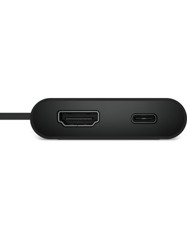 DELL DA225 Alámbrico USB 3.2 Gen 1 (3.1 Gen 1) Type-C Negro