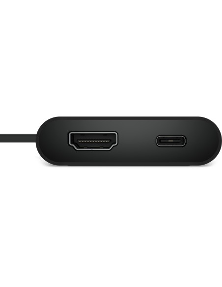 DELL DA225 Alámbrico USB 3.2 Gen 1 (3.1 Gen 1) Type-C Negro