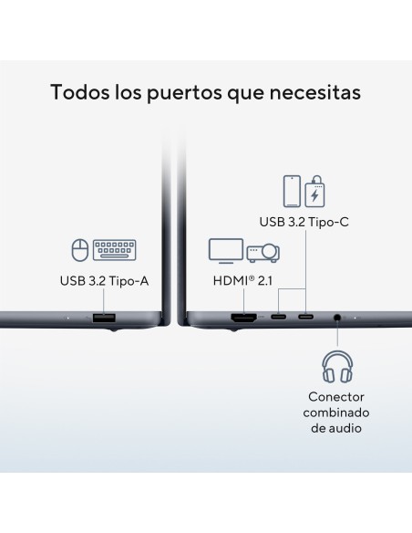 ASUS Zenbook 14 OLED UX3480KA-U2218W Copilot+ PC Copilot+ PC - Ordenador Portátil " WUXGA (AMD Ryzen AI 7 345, 16GB RAM, 512GB