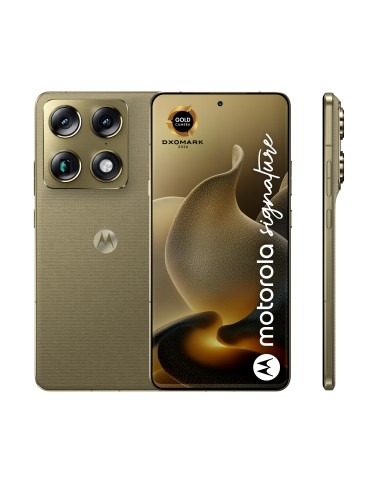 Motorola signature 17,2 cm (6.78") SIM doble Android 16.0 5G USB Tipo C 16 GB 512 GB 5200 mAh Oro