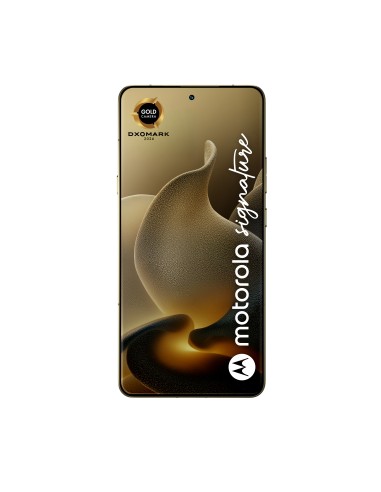 Motorola signature 17,2 cm (6.78") SIM doble Android 16.0 5G USB Tipo C 16 GB 512 GB 5200 mAh Oro