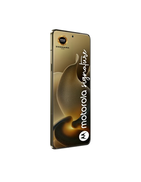 Motorola signature 17,2 cm (6.78") SIM doble Android 16.0 5G USB Tipo C 16 GB 512 GB 5200 mAh Oro
