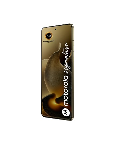 Motorola signature 17,2 cm (6.78") SIM doble Android 16.0 5G USB Tipo C 16 GB 512 GB 5200 mAh Oro