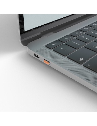 Lindy 40440 bloqueador de puerto USB Tipo C Naranja Acrilonitrilo butadieno estireno (ABS) 10 pieza(s)