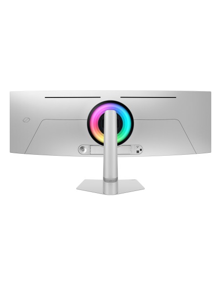 Samsung G93SD pantalla para PC 124,5 cm (49") 5120 x 1440 Pixeles Dual QHD OLED Plata