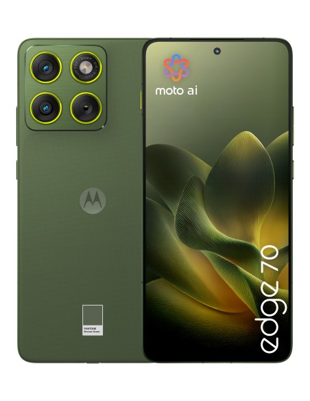 Motorola edge 70 17 cm (6.7") SIM doble Android 16.0 5G USB Tipo C 12 GB 512 GB 4800 mAh Verde