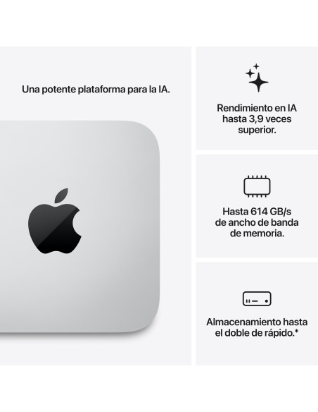 Apple Mac Studio   Chip M5 Max de con CPU de 18 núcleos y GPU de 32 núcleos, 512 GB SSD